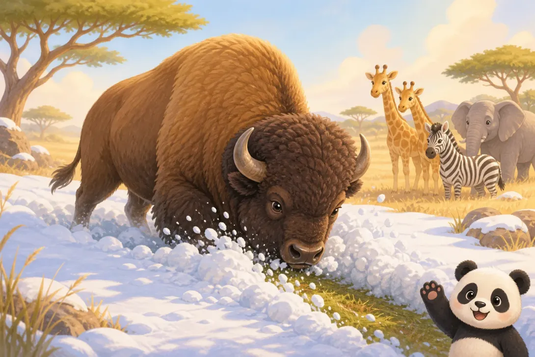 Fun Fact: 野牛的力量 · The Strength of the Bison