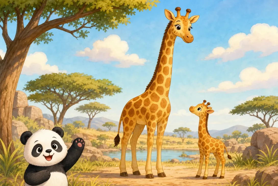 Fun Fact: 世界上最高的动物 · The Tallest Animal
