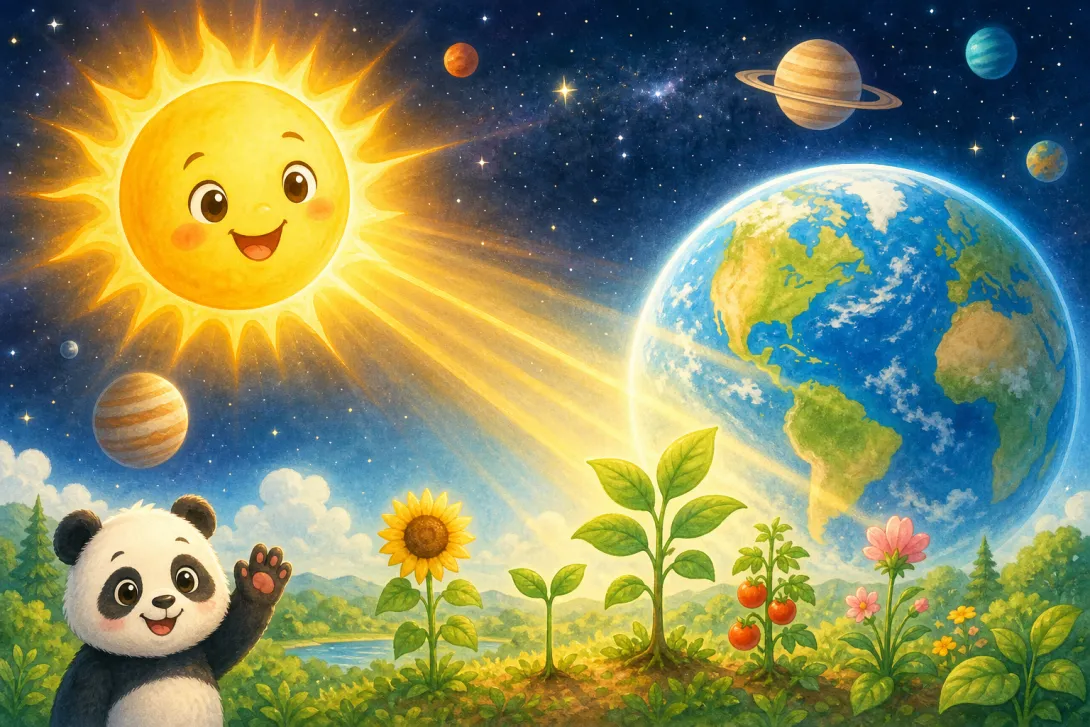 Fun Fact: 太阳是一颗恒星 · The Sun Is a Star