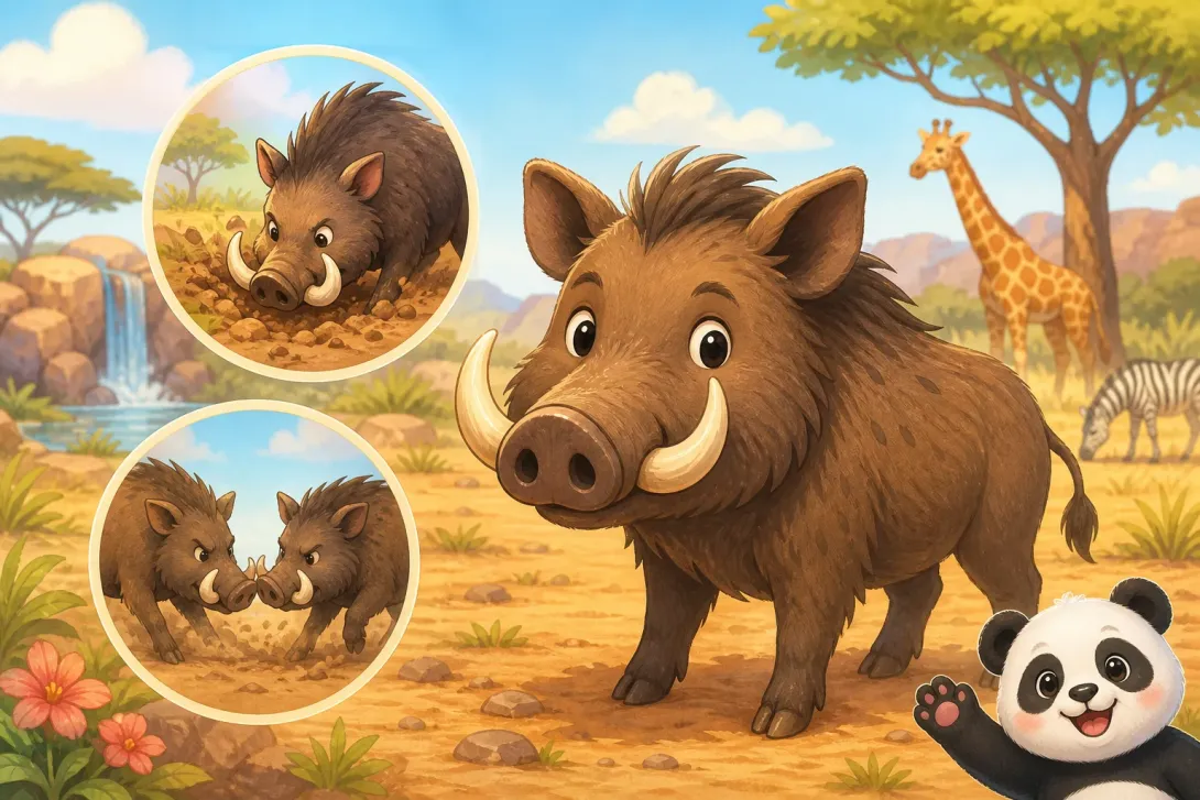 Fun Fact: 野猪的獠牙 · The Wild Boar's Tusks