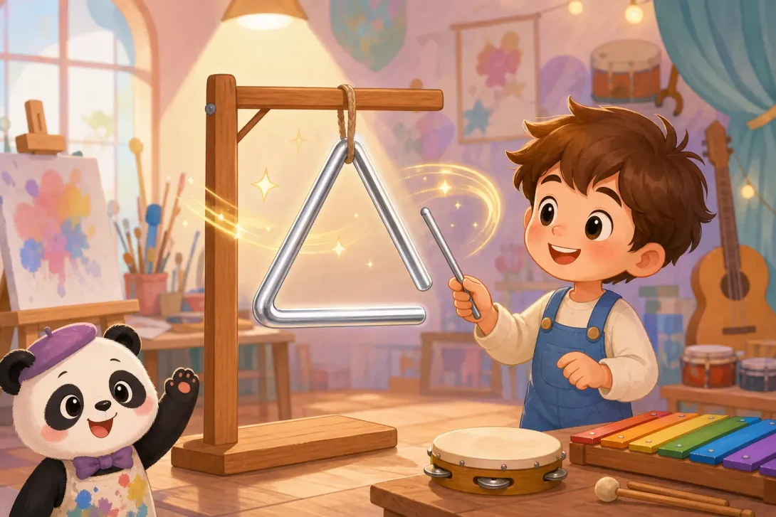 Fun Fact: 三角铁叮 · Triangle Chime