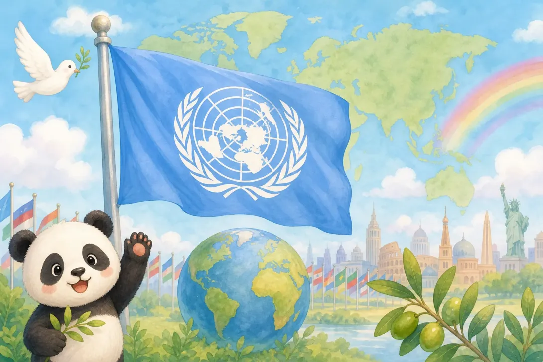 Fun Fact: 联合国旗帜 · UN Flag