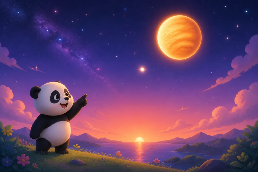 Fun Fact: 金星最亮 · Venus Bright Planet