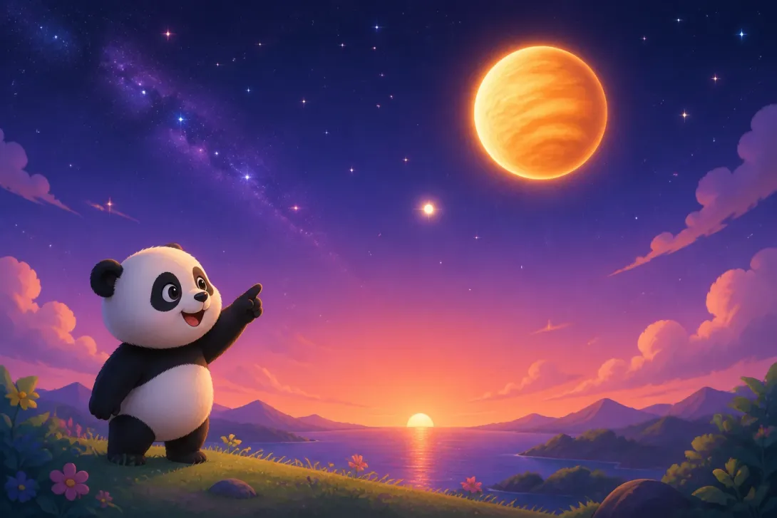 Fun Fact: 金星很明亮 · Venus Is Bright