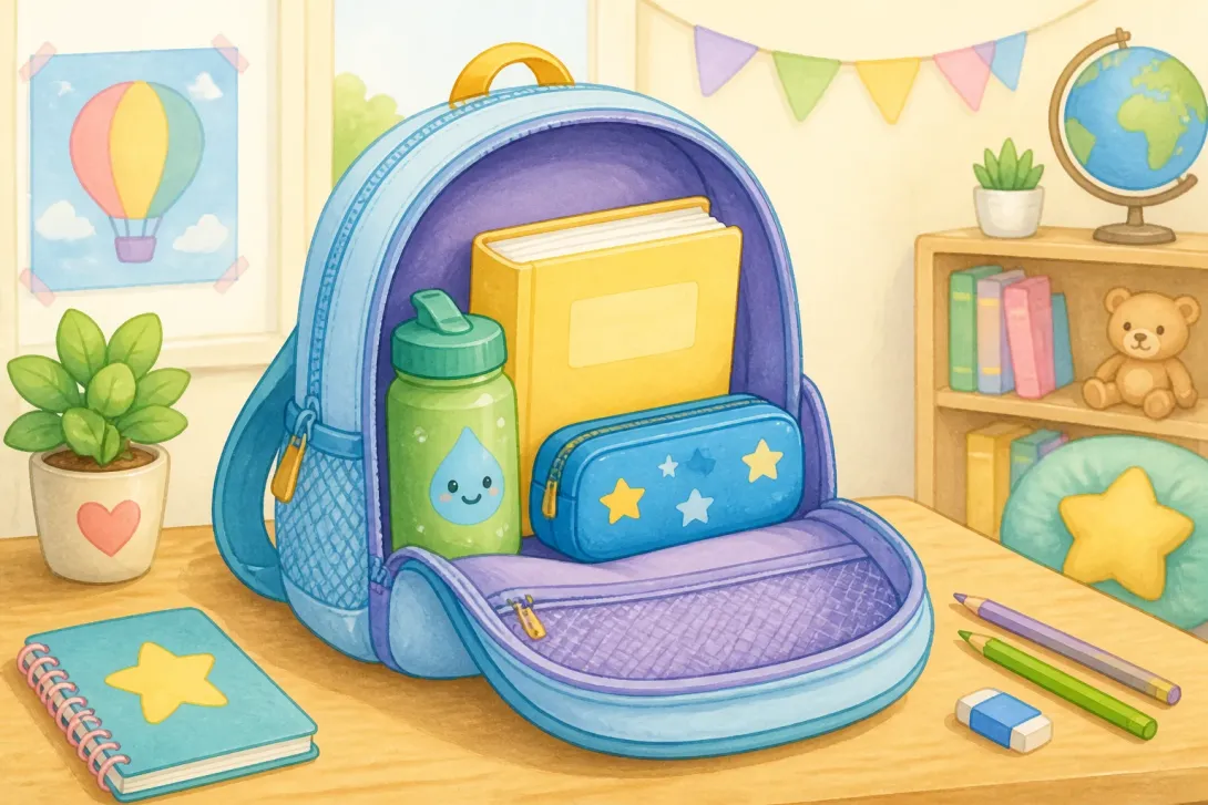 Brain Teaser: 书包里有什么？ · What's in the Schoolbag?