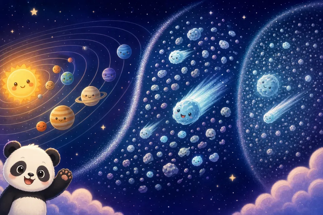Fun Fact: 彗星从哪里来 · Where Comets Come From