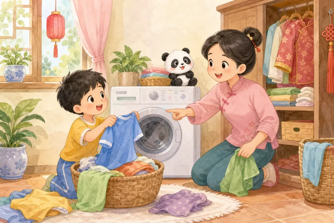 Brain Teaser: 衣服去哪儿了？ · Where Did My Clothes Go?
