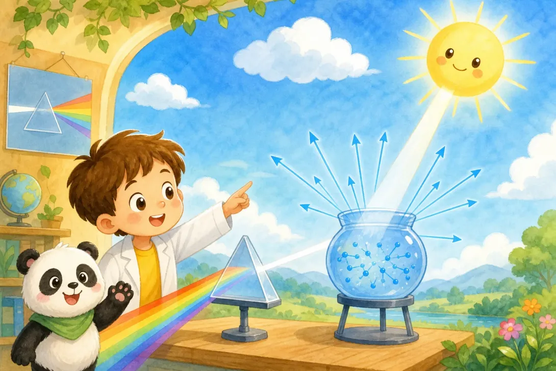 Fun Fact: 天为什么是蓝的 · Why Is the Sky Blue?