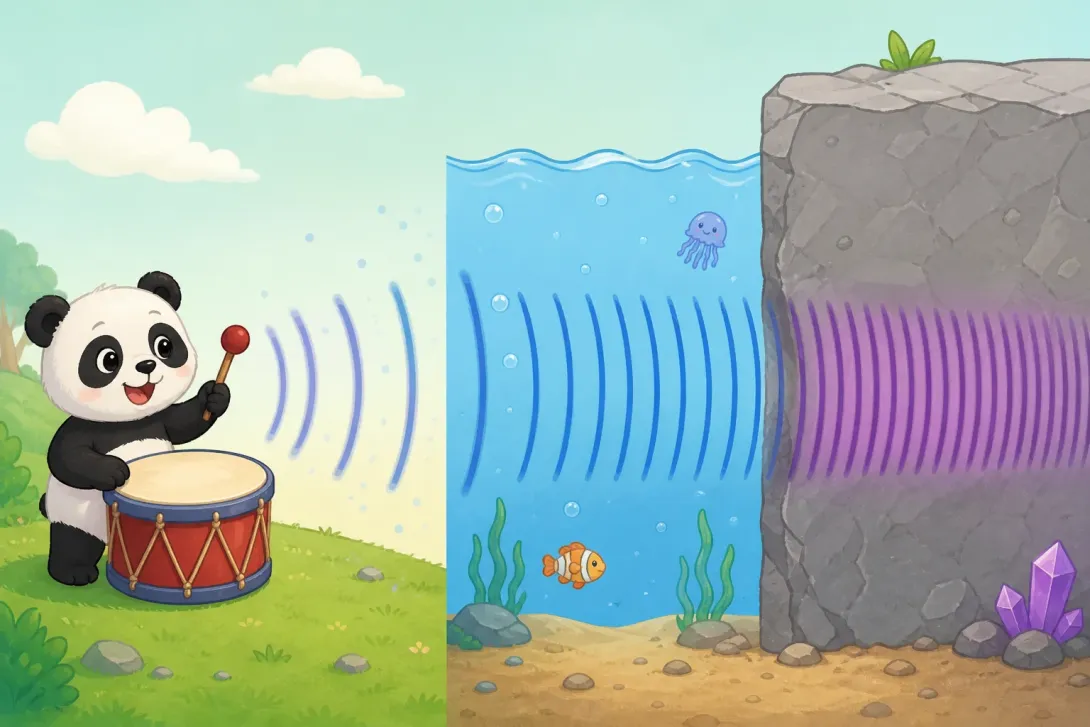 Fun Fact: 声音需要介质 · Why Sound Needs a Medium