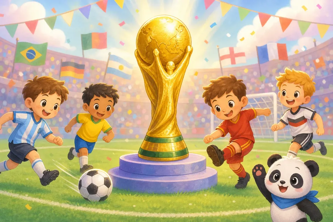 Fun Fact: 世界杯大力神杯 · World Cup Trophy