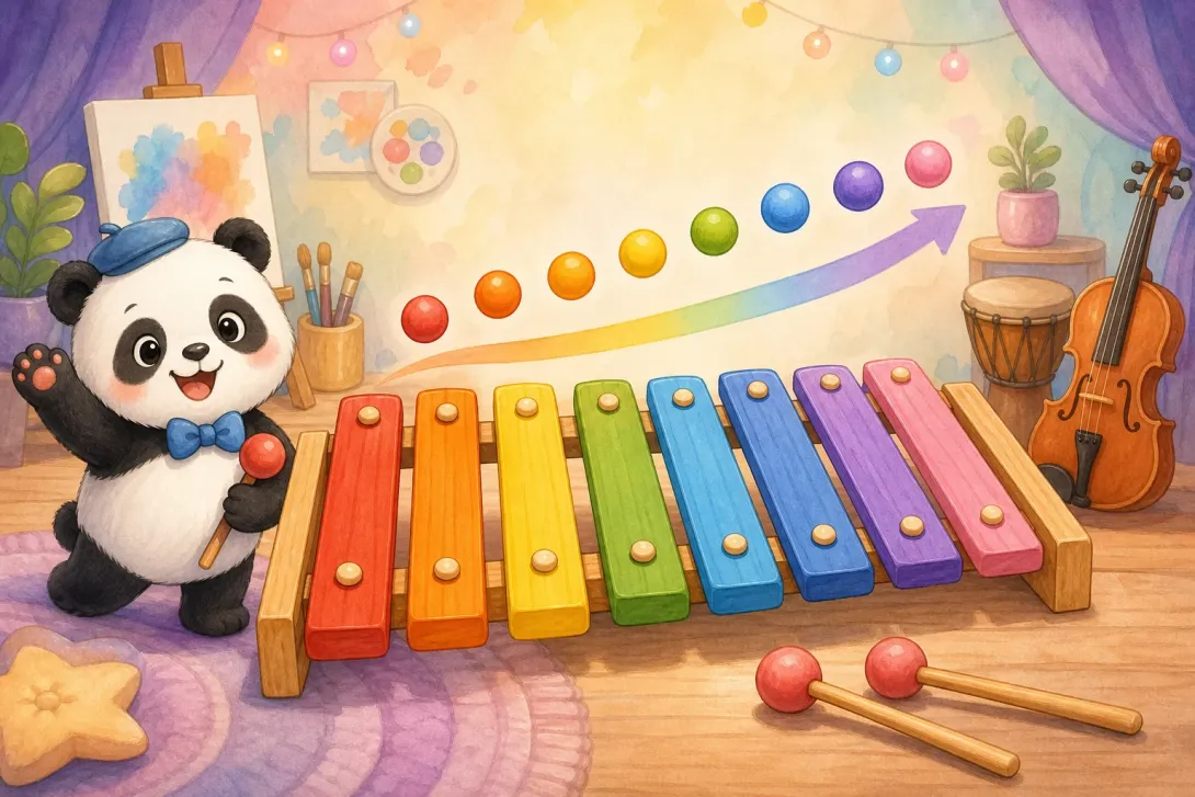 Fun Fact: 木琴彩键 · Xylophone Keys
